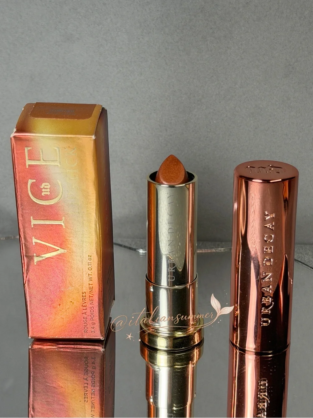 Urban Decay Vice Lipstick Scorched Full Size New In Box